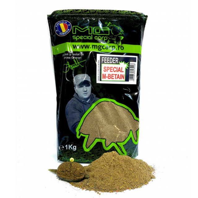 Amestec de nadire Special Feeder M-Betain MG Carp (Greutate: 1kg)