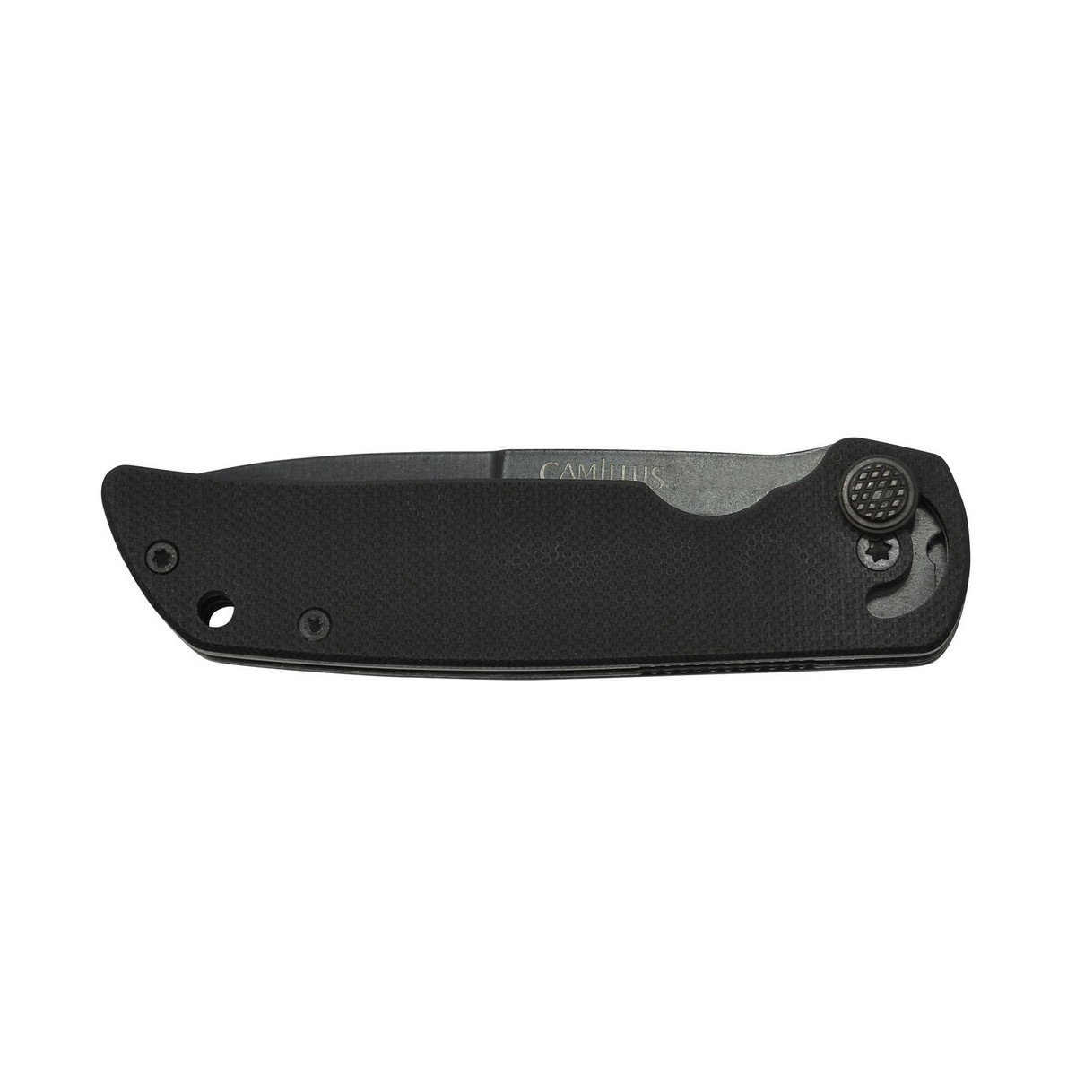 Briceag Camillus Cuda Mini 6.75 Folding Knife, Black - 3 | YEO