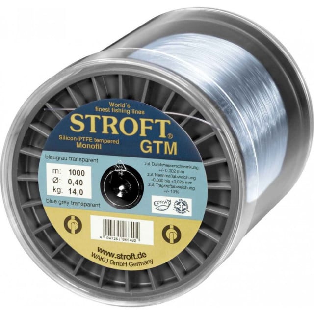 Fir monofilament Stroft GTM, transparent, 1000m (Diametru fir: 0.23 mm)