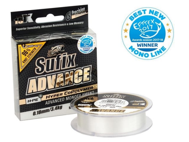 Fir Sufix Advance HMPE Hyper CoPolymer, transparent, 150m (Diametru fir: 0.30 mm) - 1 | YEO