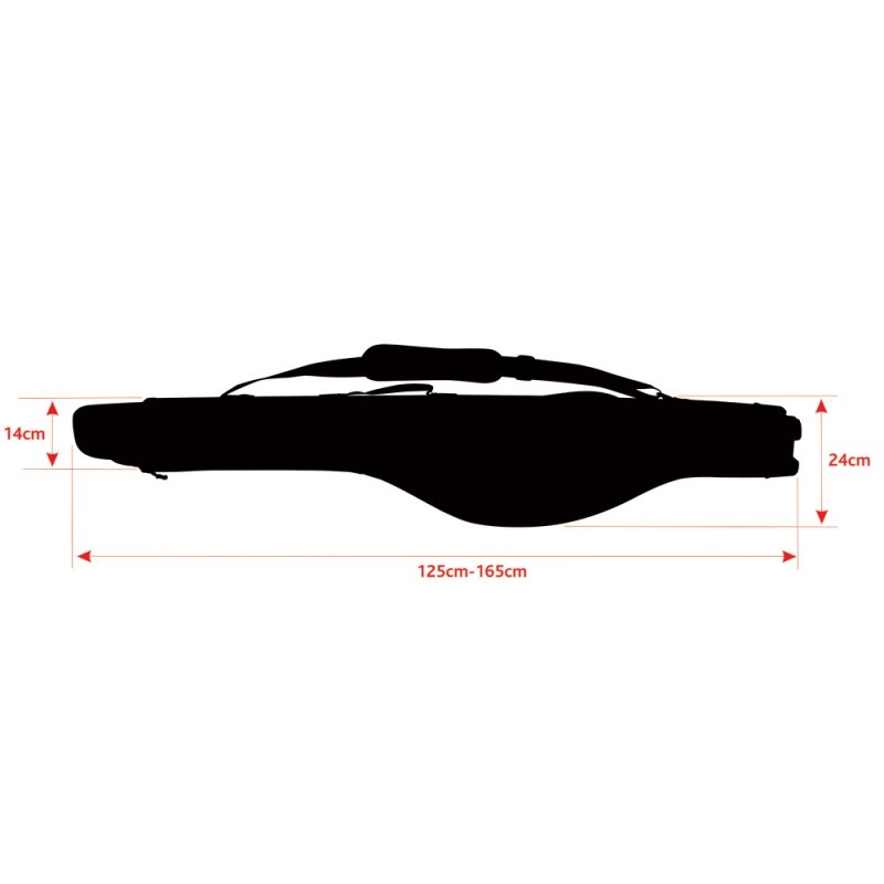 Baracuda Husa rigida Telescopica RTTELE, 2 compartimente…