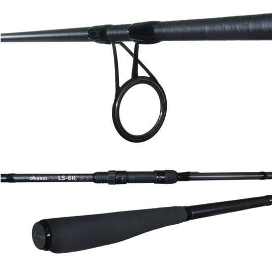 Lanseta Okuma LS-6K Carp, 3.60m, 3.50lbs, 2 tronsoane - 2 | YEO