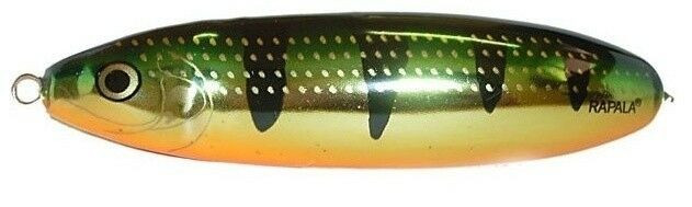 Lingurita oscilanta antibradis Rapala Minnow Spoon, culoare FLP, 10cm, 32g