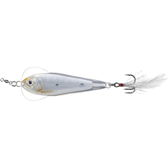 Lingurita Oscilanta Live Target Flutter Sardine, 5cm, 11g, Silver-Pearl