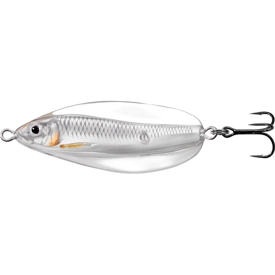 Lingurita oscilanta Livetarget Erratic Shiner, culoare Silver-Pearl, 7cm, 21g