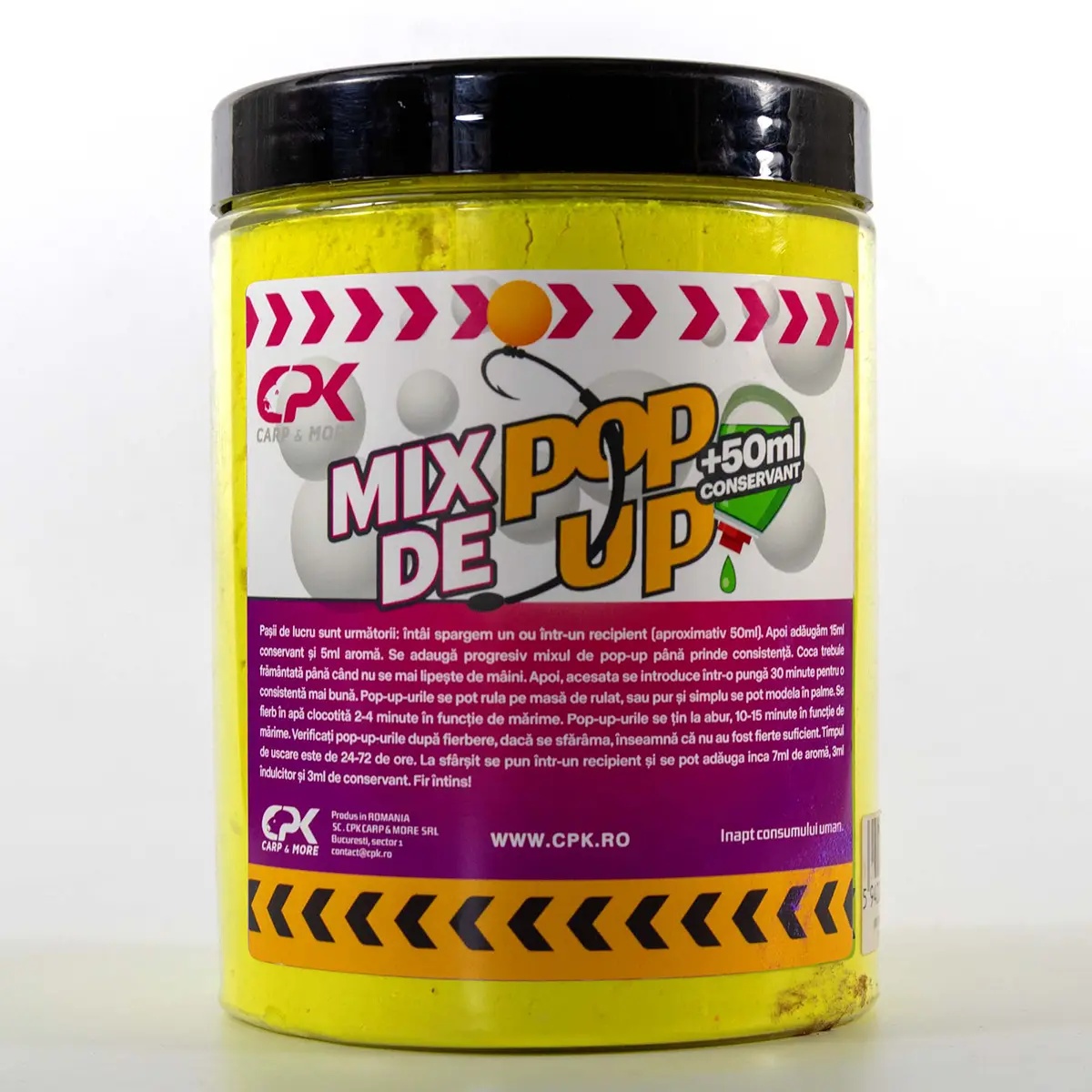 Mix de Pop Up CPK Pulbere + 50ml Conservant, 220g/cutie (Culoare: Violet)