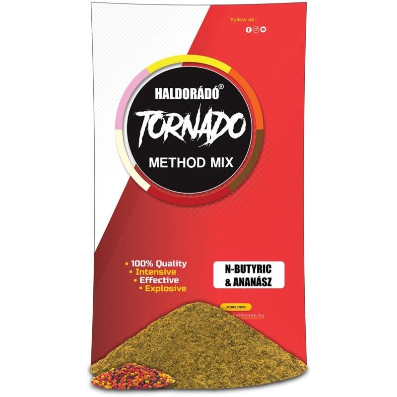 Nada Haldorado Tornado Method Mix 500g (Aroma: Squid - Octopus - Piersica) - 3 | YEO