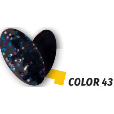 Oscilanta Herakles Zero 6, Culoare 43 - Holo Black, 0.6 g