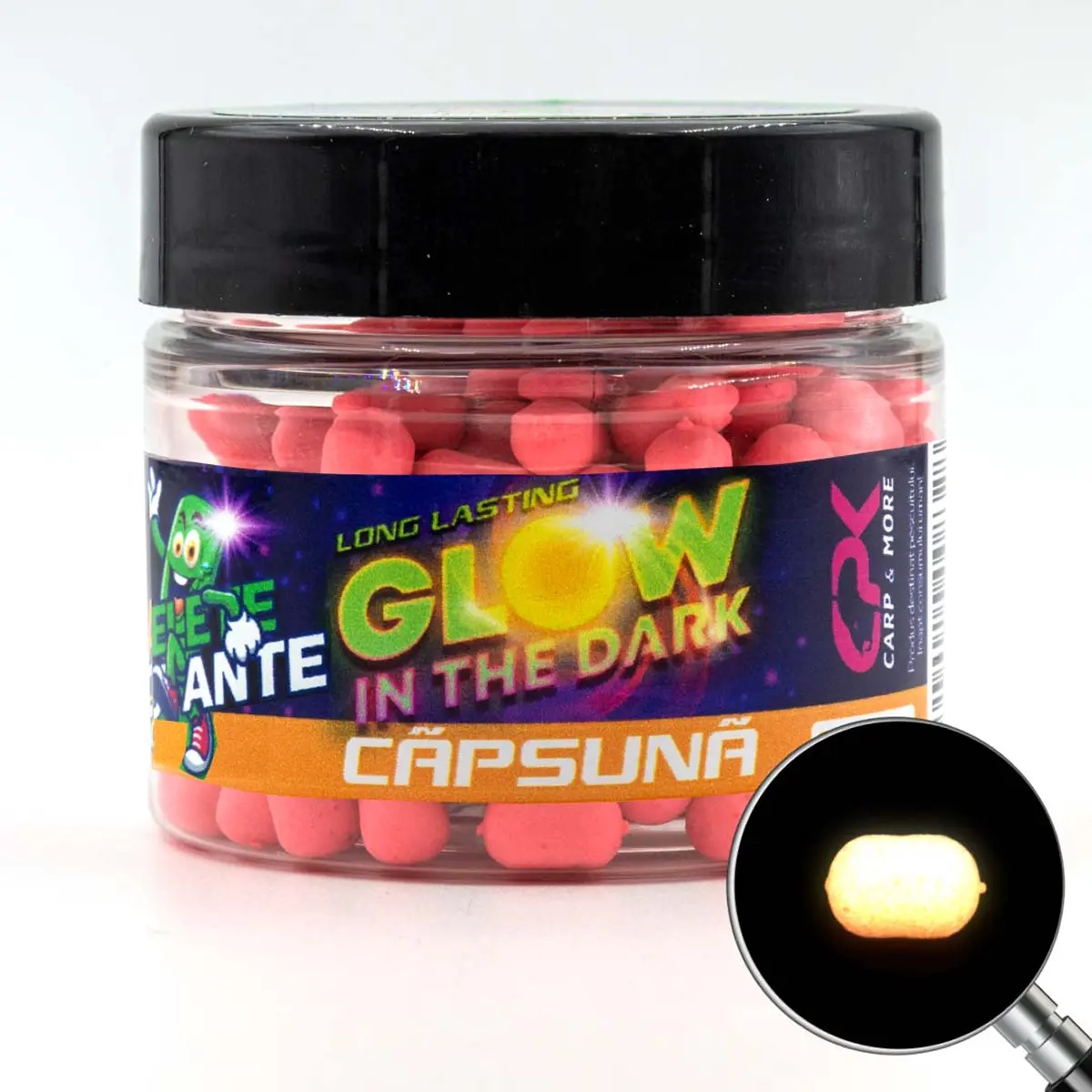 Pelete Flotante CPK Glow in the Dark, 6mm, 15g (Aroma: Ananas) - 1 | YEO
