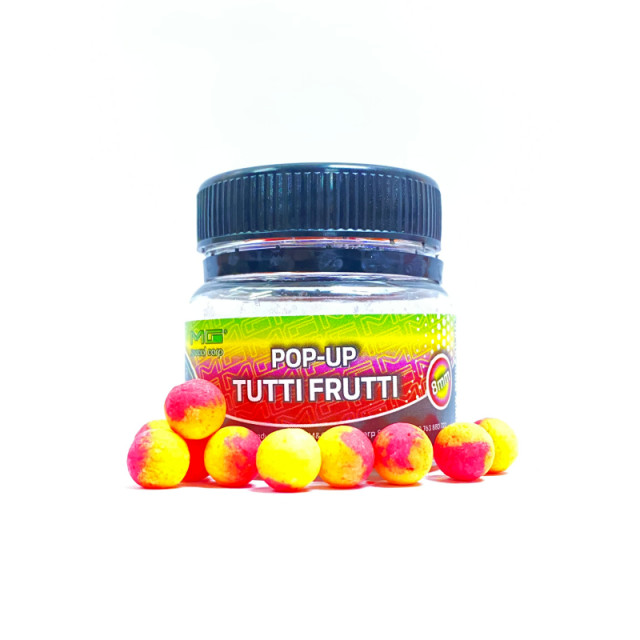 Pop-Up MG Carp, 50buc, 8mm (Aroma: Tutti-Frutti)