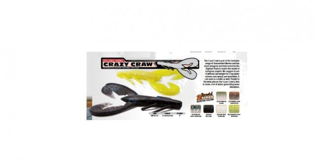 Shad Crazy Craw Chartreuse 9cm, 8buc/plic Rapture - 4 | YEO