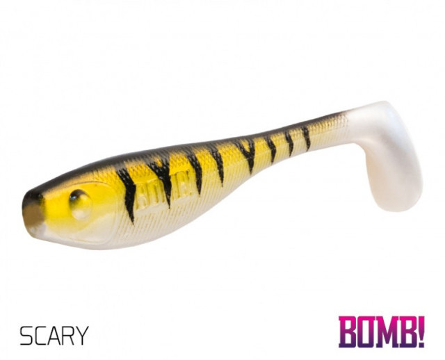 Shad Delphin BOMB Fatty, Scary, 10cm, 5 buc