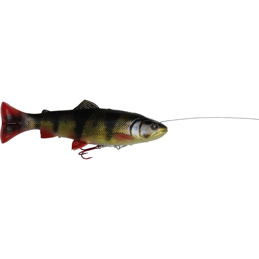 Shad Savage Gear 4D Line Thru Pulse Tail Roach, Perch, 16cm, 51g