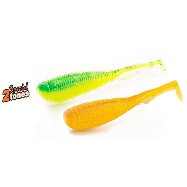 Shad Soul Shad Flame Yellow 11.5cm 6buc/plic Rapture - 1 | YEO