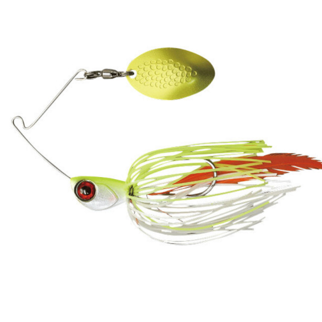 Spinnerbait Jackall Deraspin, Pearl Chartreuse, 3.5g