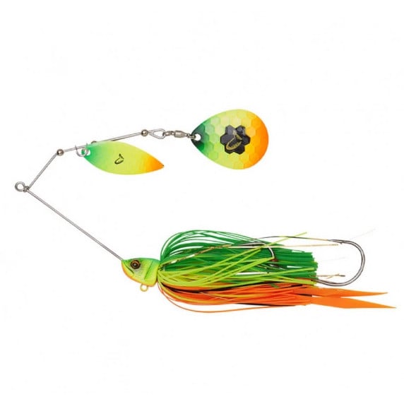 Spinnerbait Savage Gear Da Bush, Sinking, Firetiger, 16cm, 32g