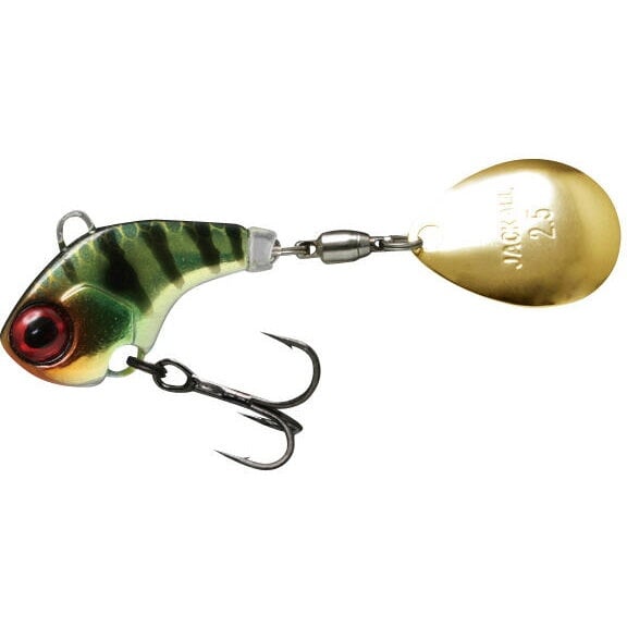 Spinnertail Jackall Deracoup, Gold Gill, 28g