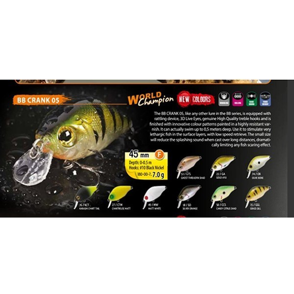 Vobler BB Crank 05 KCT 4.5cm 7g Rapture - 4 | YEO