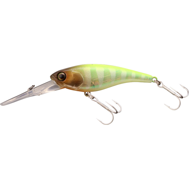 Vobler Jackall Soul Shad 58SP, culoare Pol Chartreuse Black, 5.8cm, 5.25g