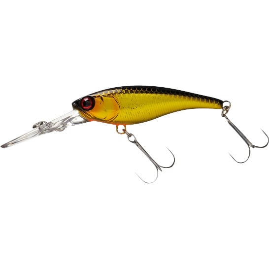 Vobler Jackall Soul Shad 58SR SP, culoare HL Gold & Black, 5.8cm, 5g