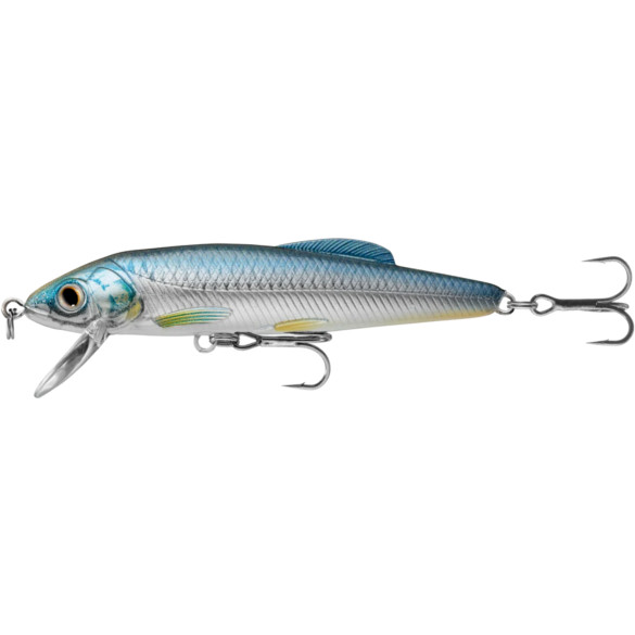 Vobler Livetarget Minnow Finesse, culoare Silver-Blue, 7.5cm, 7g