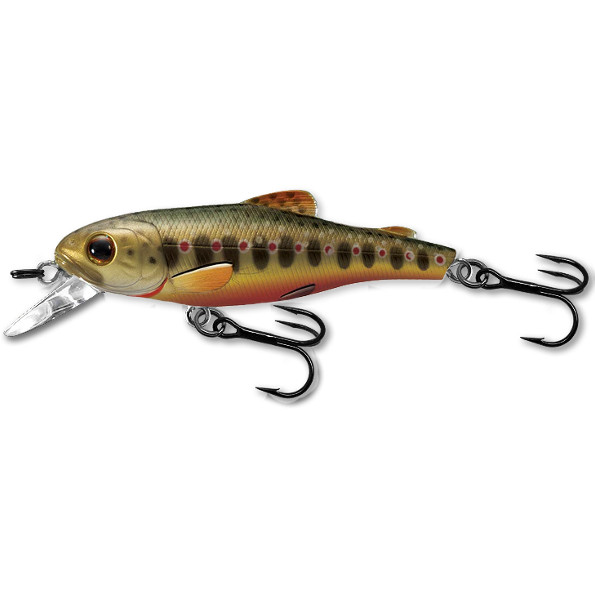 Vobler Livetarget Trout Jerkbait, culoare Brook Trout, 5cm, 3g