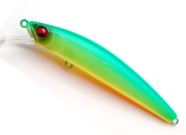 Vobler Raid Japan Level Minnow Quick72, 7.2cm, 5.2g, 001 Lime Chart