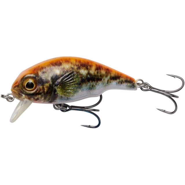 Vobler Savage Gear 3D Goby Crank SR, UV Orange, 4cm, 3g