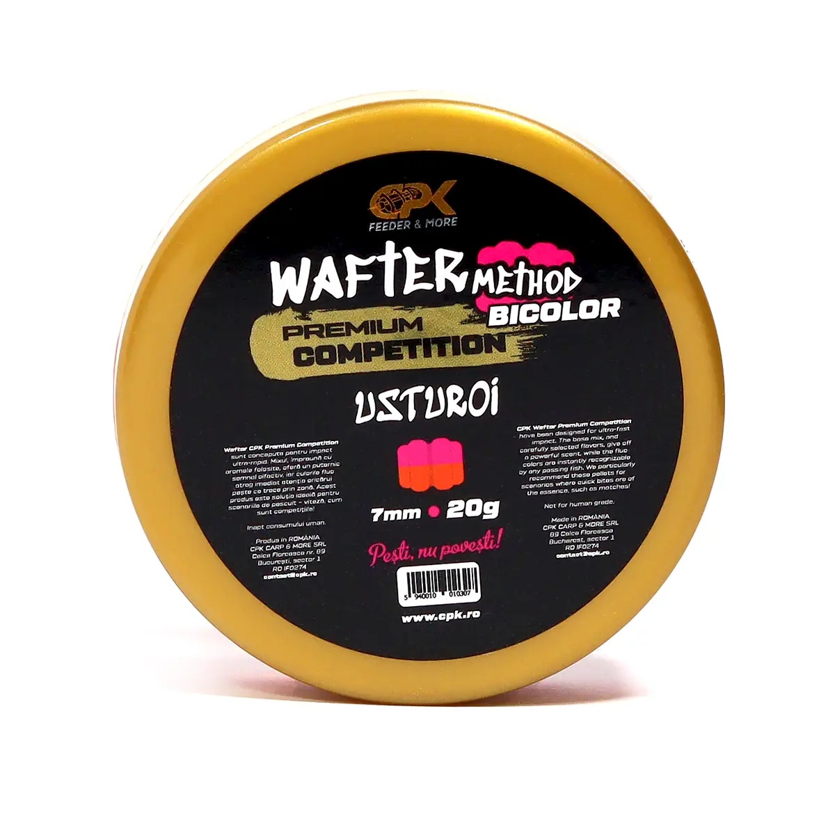 Wafters CPK Competition Method Bicolor, 7mm, 20g (Aroma: Squid & Crab) - 1 | YEO