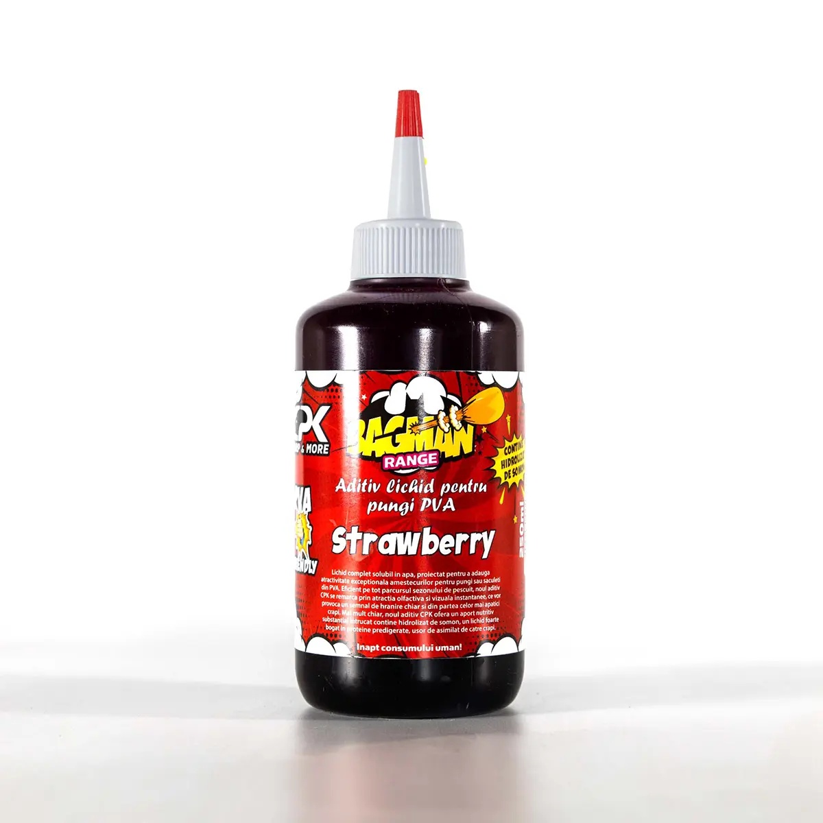 Aditiv Lichid pentru Pungi PVA CPK Bagman, 250ml (Aroma: Strawberry) - 4 | YEO
