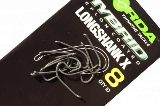 Carlige crap Long Shank X 10buc/plic Korda (Marime Carlige: Nr. 6) - 1 | YEO