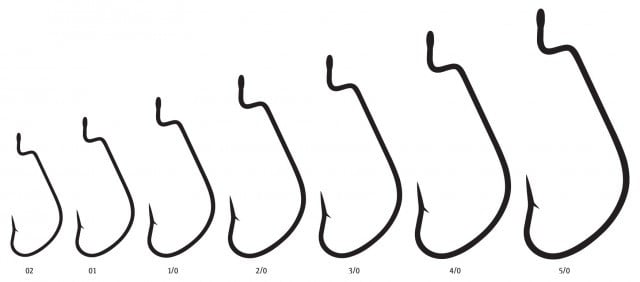 Carlige Offset Worm 10 buc/plic Rapture (Marime Carlige: Nr. 1/0) - 1 | YEO