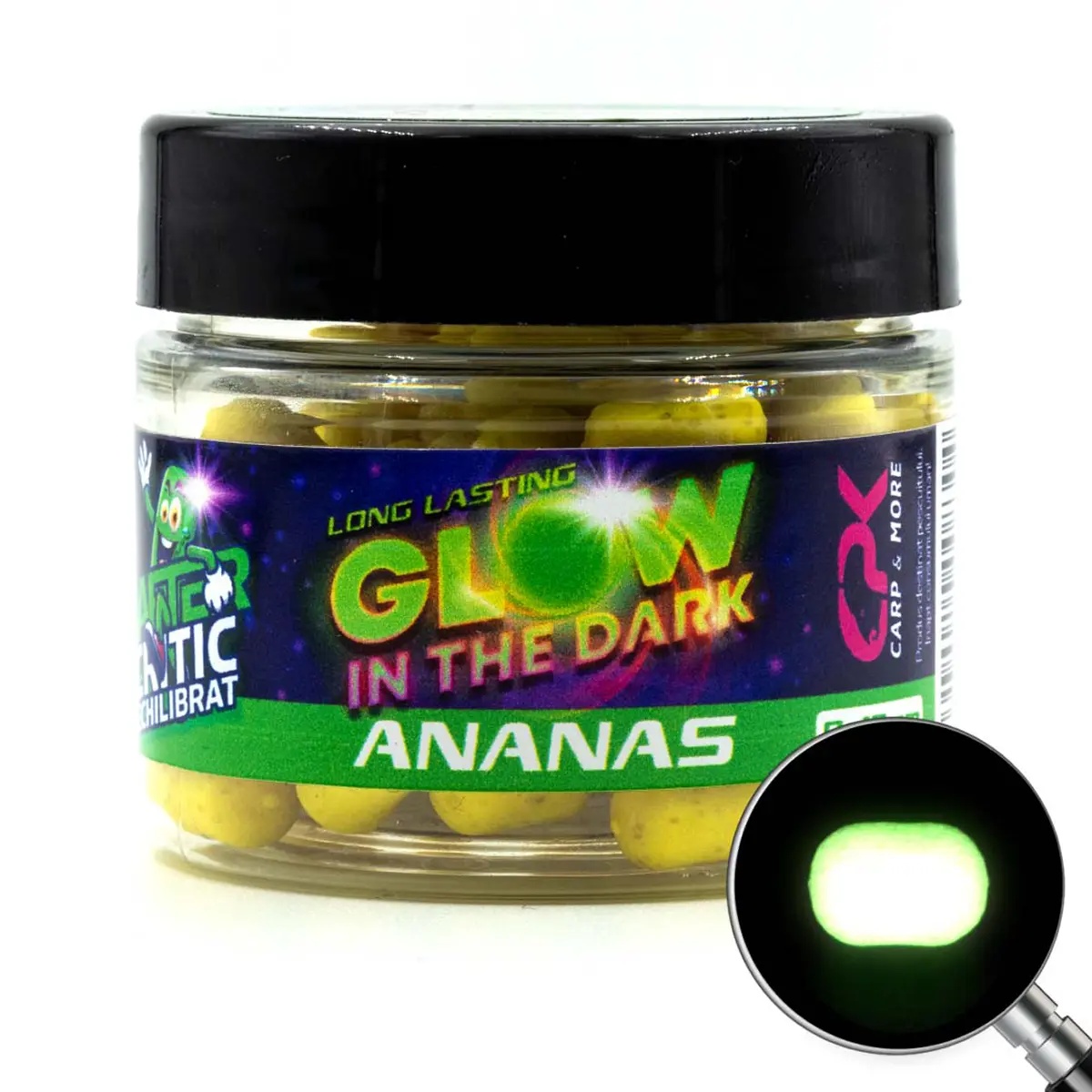 Dumbell Critic Echilibrat Cpk Glow in the Dark, 8mm, 15g (Aroma: Capsuna)