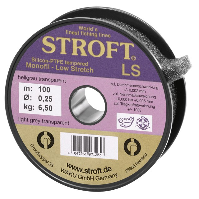 Fir gri transparent LS 100m Stroft (Diametru fir: 0.25 mm)