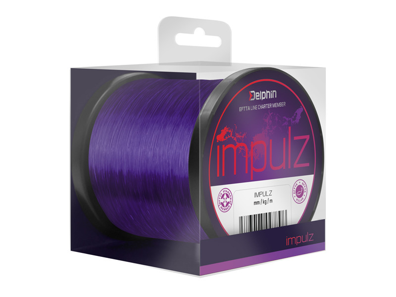 Fir Monofilament Delphin Impulz, Violet, 600m (Diametru fir: 0.30 mm)