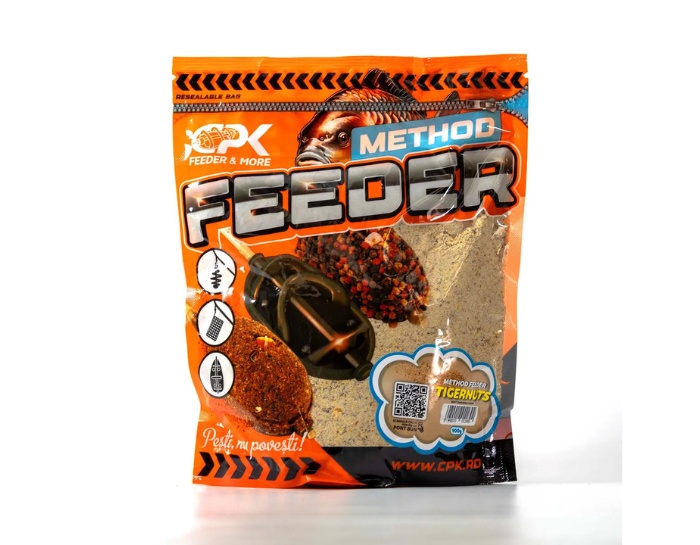 Groundbait CPK Method Feeder, 900g (Aroma: Faina de Peste & Capsuna)
