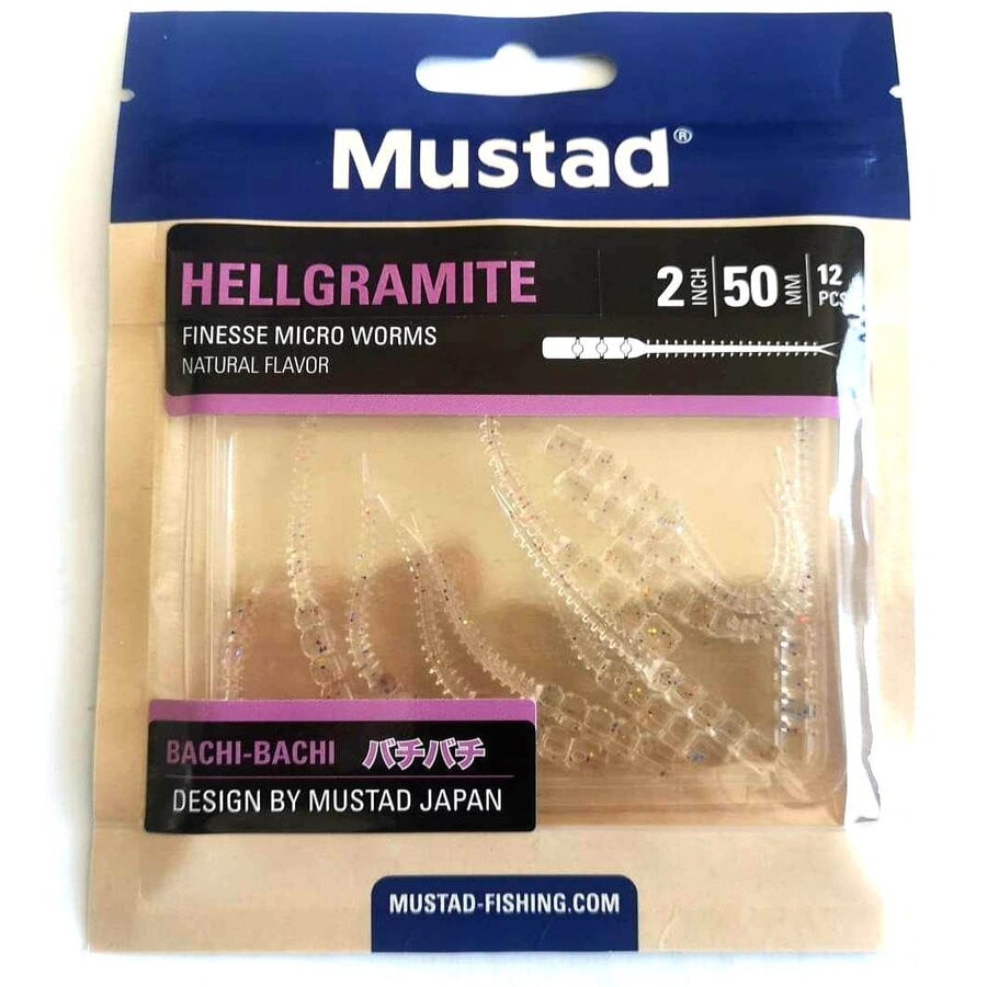 Grub Mustad Aji Micro Bachi, 5cm, Meli Melo, 12buc/plic - 1 | YEO