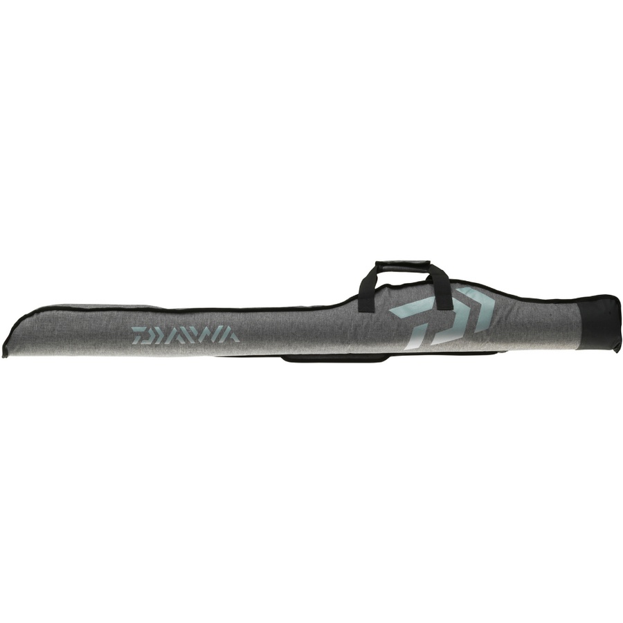 Husa Daiwa D-Vec Padded gri pentru 1 lanseta cu mulineta (Lungime husa: 145 cm)