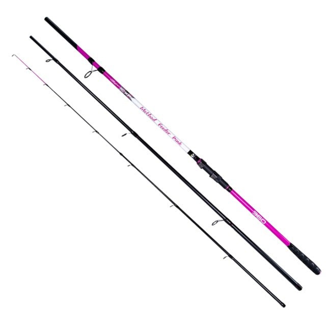 Lanseta EnergoTeam Method Feeder Pink 3.60m, 100-150g, 3+3buc