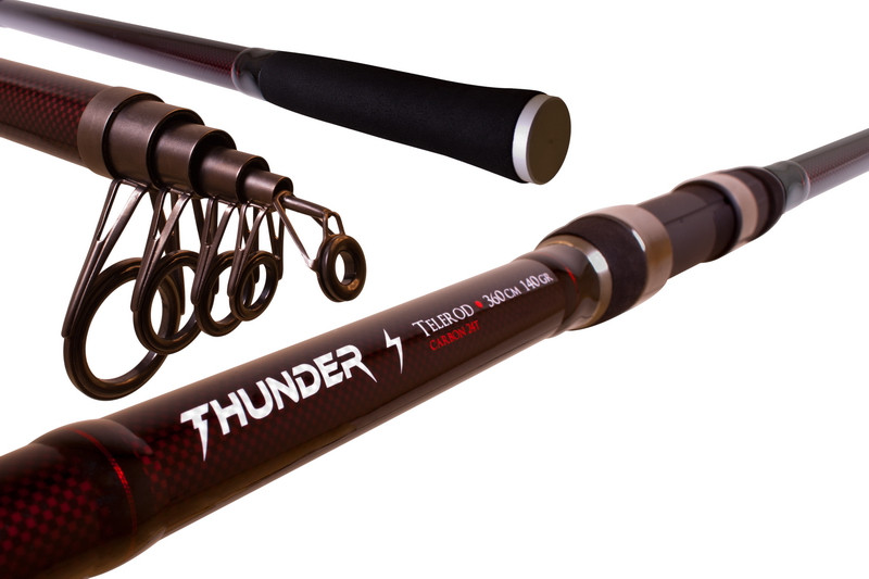 Lanseta Telescopica Delphin Thunder TeleRod, 3.60m, 140g