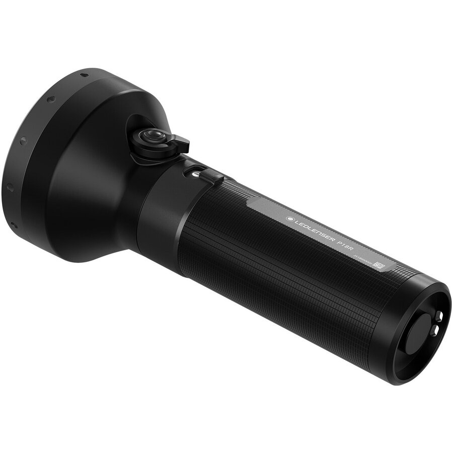 Lanterna LED Lenser P18R Black Case, 6500 Lumeni, Acumulator Li-Ion + Încărcător - 1 | YEO