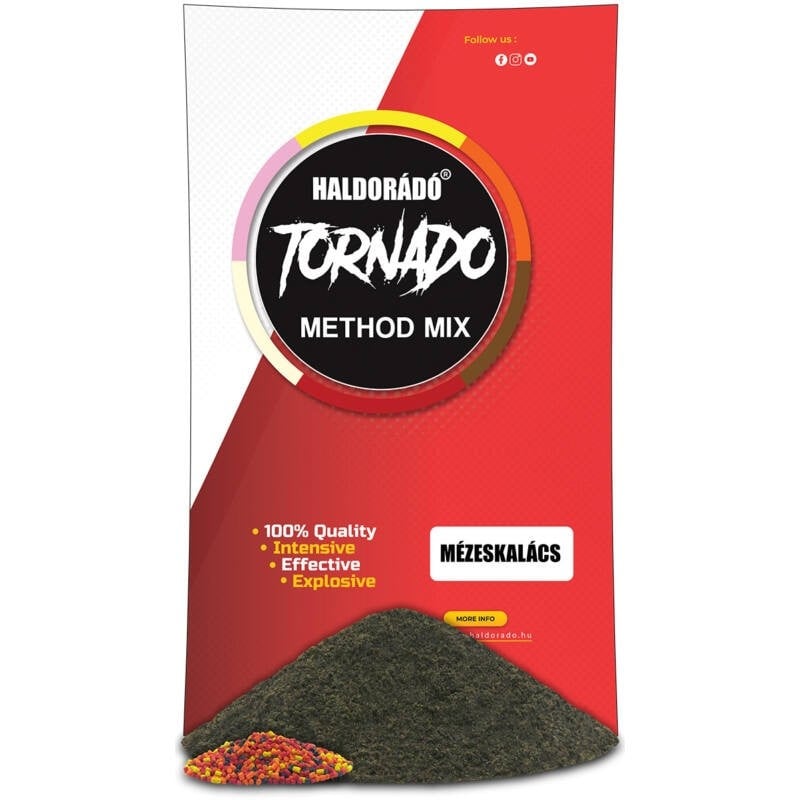 Nada Haldorado Tornado Method Mix 500g (Aroma: Squid - Octopus - Piersica) - 4 | YEO