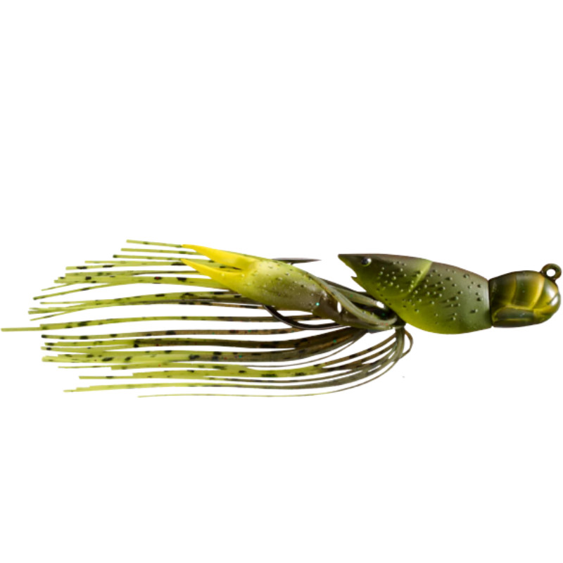 Naluca Livetarget Hollow Crawfish Jig, culoare Green-Chart, 4.5cm, 14g