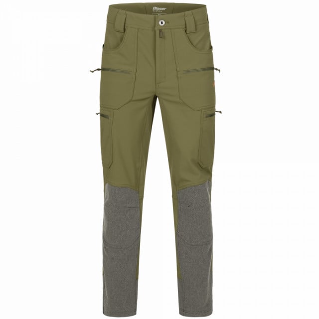 Pantaloni Blaser Tackle SoftShell, Olive (Marime: 54)