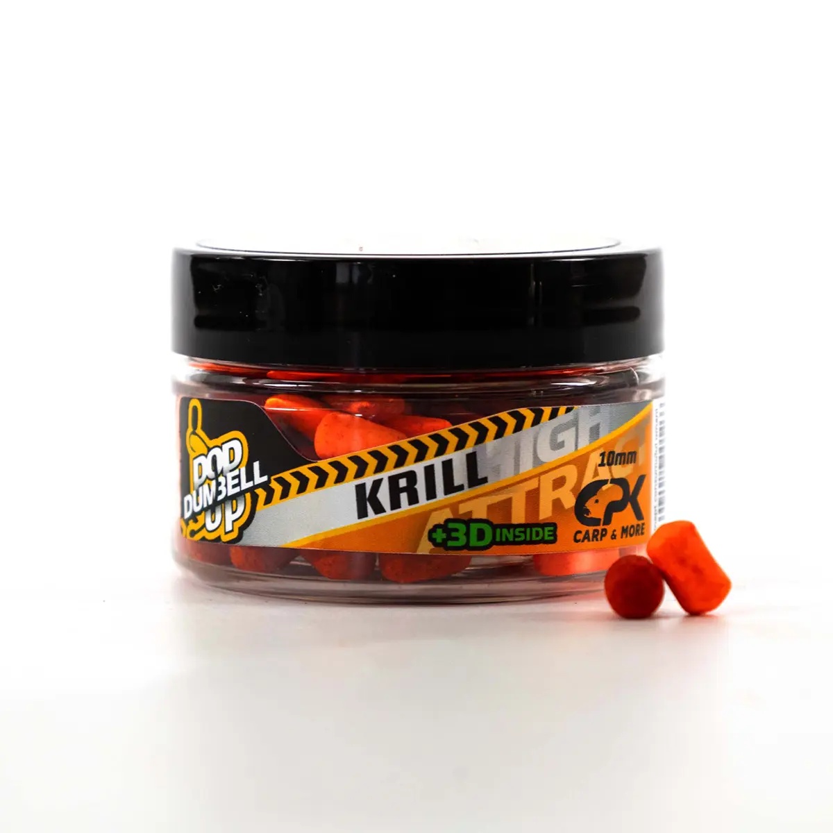Pop Up de Carlig CPK Dumbell 3D, 10mm, 20g (Aroma: Special Fruits) - 3 | YEO