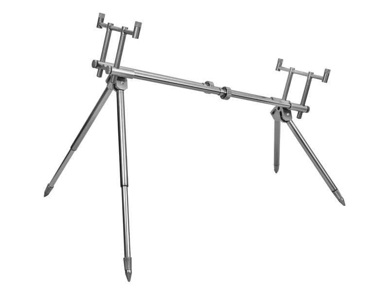 Rod Pod Aluminiu Delphin RPX Stalk Silver, 2 Posturi - 2 | YEO