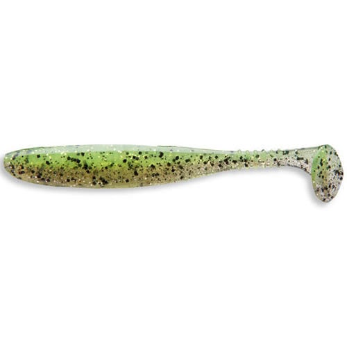 Shad  D\'FIN chartreuse 7.5cm/10buc, marca Daiwa