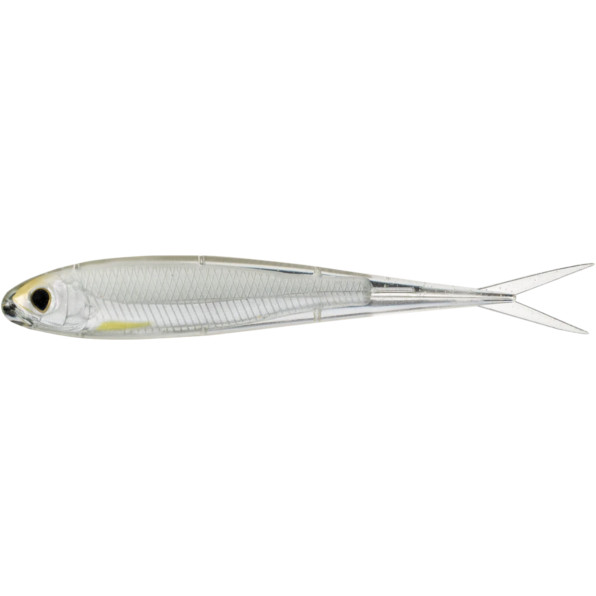 Shad Livetarget Minnow Soft Jerkbait, culoare Silver-Pearl, 10cm, 4buc