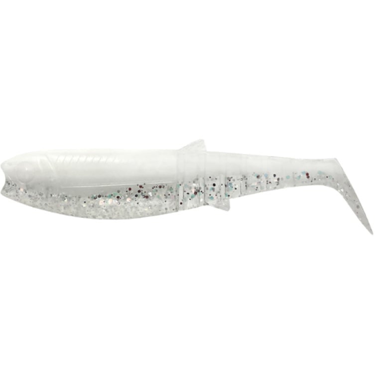 Shad Savage Gear Cannibal Shad, White Flash, 12.5cm, 20g, 4buc