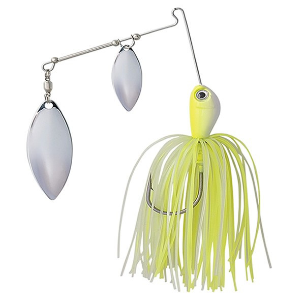 Spinnerbait Sniper Blade Tandem WhiteCh. 14g Rapture